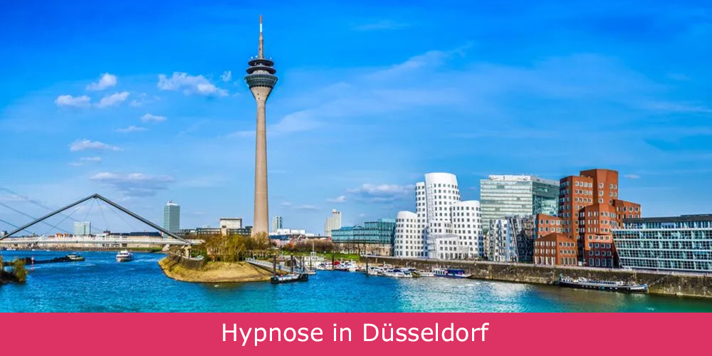 Hypnose in Düsseldorf - Blick auf die Stadt Düsseldorf.